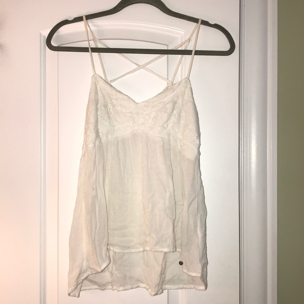 Abercrombie & Fitch White Blouse